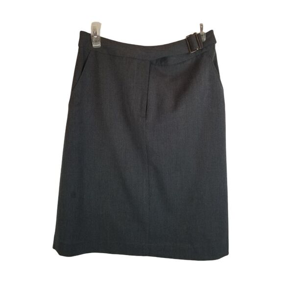 MERONA A-LINE SKIRT, MEDIUM GRAY. SIZE 8. - Picture 1 of 12